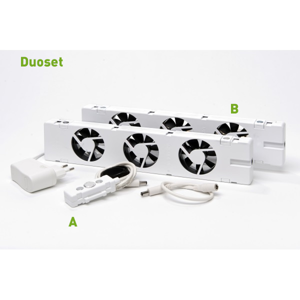Radiatorventilator uitbreidingsset – Stap naar Groen